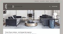 Desktop Screenshot of ines-gress-interior.com